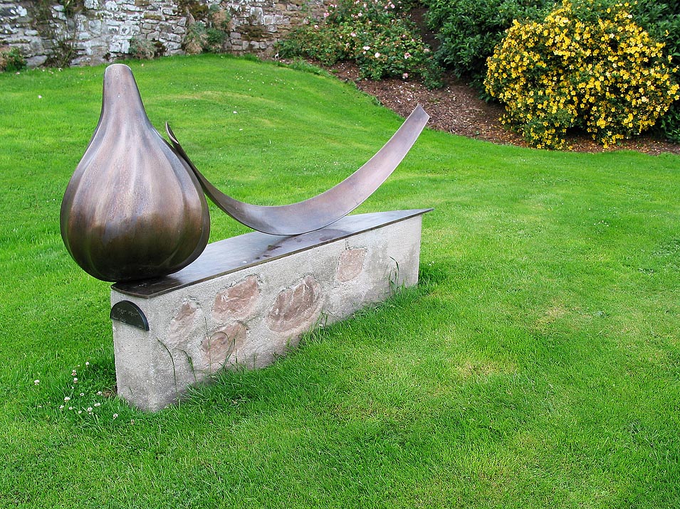First Fruit, cast bronze sculpture