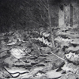 Undercurrent, etching