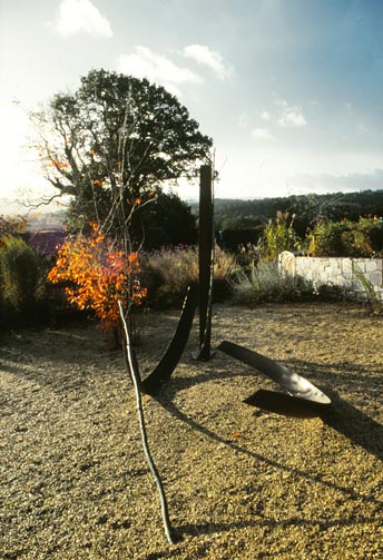 Surrounded by Weather installed in a garden in Wales